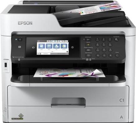 TECNOSHOP Stampante multifunzione Epson WF-C5710DWF InkJet a colori Wi-Fi bianco